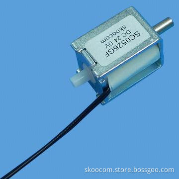Small solenoid valve for breast pump